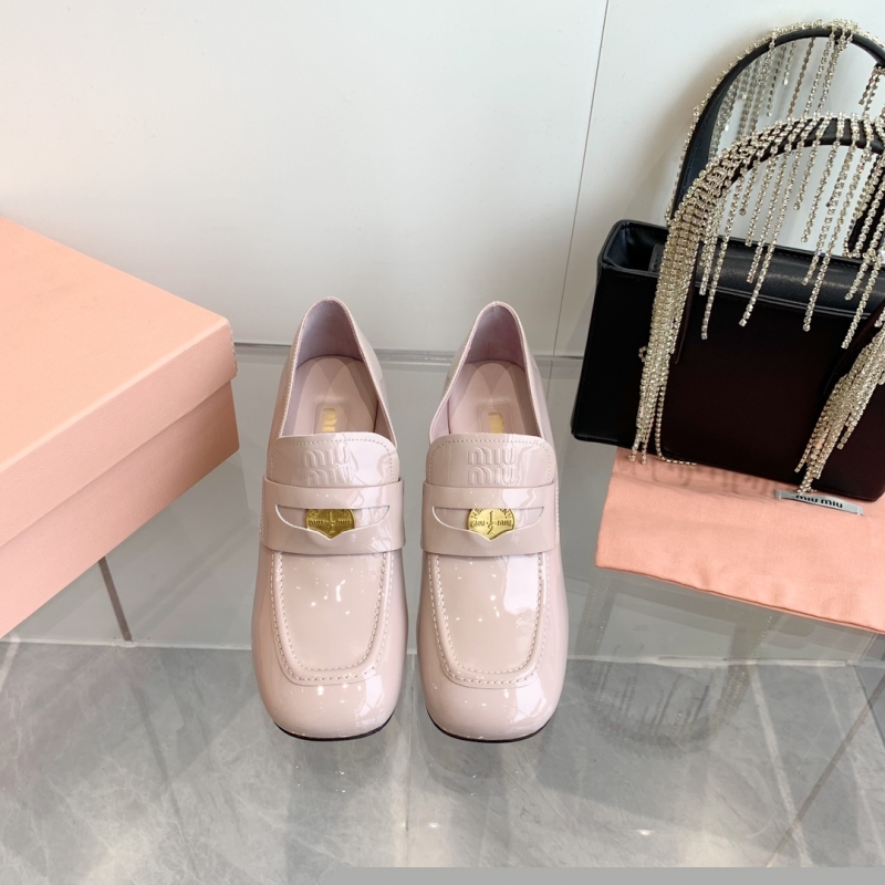 Miu Miu Leather Shoes